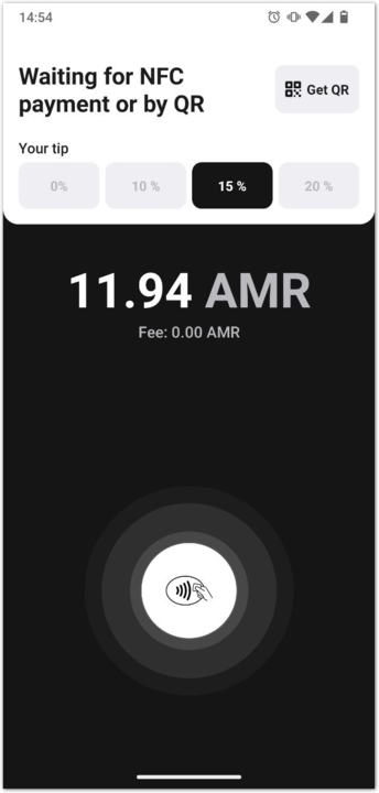Ammer Pay NFC payment